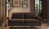 Vesgantti 65'' Loveseat Sofa Couch for Living Room, Modern Sofa,Small Couches for Small Spaces, Upholstered 2-Seater Love Seats Couch for Bedroom, Apartment, Home Office, Tool-Free Assembly