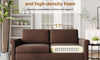 Vesgantti 65'' Loveseat Sofa Couch for Living Room, Modern Sofa,Small Couches for Small Spaces, Upholstered 2-Seater Love Seats Couch for Bedroom, Apartment, Home Office, Tool-Free Assembly