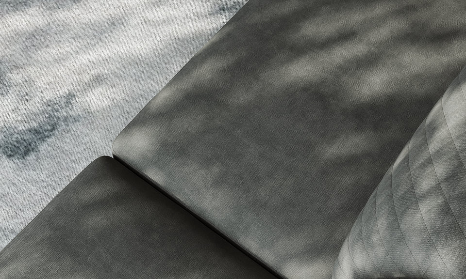 Vesgantti 75" Couch, Comfy Small Sofas, Mid Century Modern Decor Loveseat Sofa, Couches for Living Room, Small Sofa for Bedroom, 3-Seat Sofa Living Room Furniture,No Tool Fast Assembly