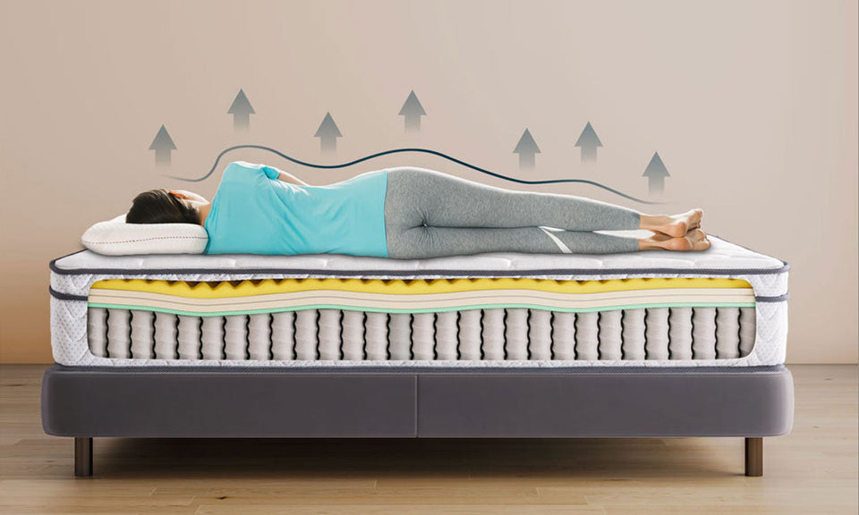 Vesgantti Pro Hybrid Mattress--14 Inch  Euro(Box) Top Mattress Series