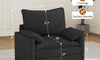 Vesgantti Modular Sectional Sofa, Cloud Couch, Modern Corduroy/Chenille, Height Adjustable, Cloud-Like Comfort, Deep Seat, Movable Ottoman, Couches for Living Room