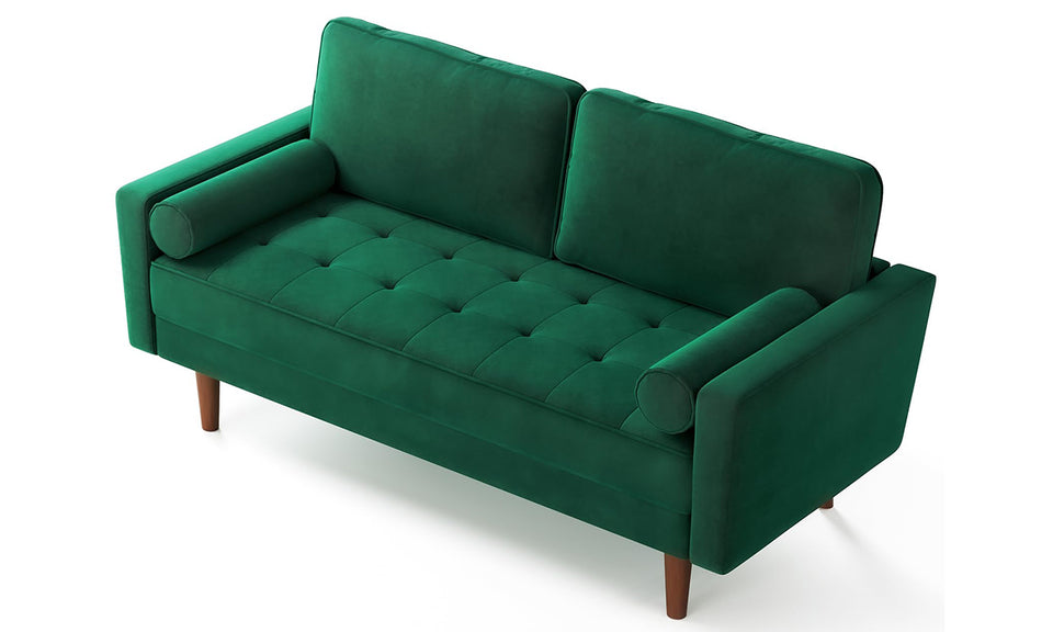 Vesgantti Two/Three Seater Sofa, Modern Velvet Loveseat Sofa, Modern S ...