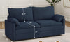 Vesgantti Modular Sectional Sofa, Cloud Couch, Modern Corduroy/Chenille, Height Adjustable, Cloud-Like Comfort, Deep Seat, Movable Ottoman, Couches for Living Room