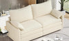 Vesgantti Modular Sectional Sofa, Cloud Couch, Modern Corduroy/Chenille, Height Adjustable, Cloud-Like Comfort, Deep Seat, Movable Ottoman, Couches for Living Room