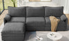 Vesgantti Modular Sectional Sofa, Cloud Couch, Modern Corduroy/Chenille, Height Adjustable, Cloud-Like Comfort, Deep Seat, Movable Ottoman, Couches for Living Room