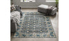 Washable Non-Slip Boho Area Rug for Living Room and Bedroom