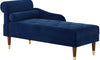 Vesgantti 59" Velvet Chaise Lounge