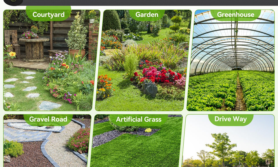 6ftx300ft Weed Barrier Landscape 3.2oz Fabric Heavy Duty, Woven Weed Control Cloth, Woven Geotextile Fabric for Underlayment, Gardening Ground, Commercial Driveway Weed Block Cover Mat