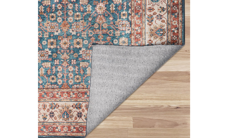 Washable Non-Slip Oriental Area Rug