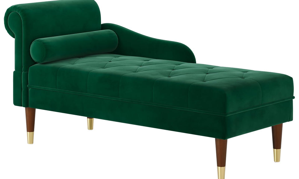 Vesgantti 59" Velvet Chaise Lounge