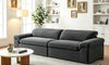 Vesgantti 118" Deep Seat Modular Sofa, Corduroy Cloud Comfort Couch with Curved Armrests, No Assembly Required