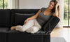 Vesgantti 92" 118" 5/6/8/9 Seats L Shaped U Shaped Modular Sectional Couch with Storage, Velvet Upholstery with Adjustable Backrests & Armrests