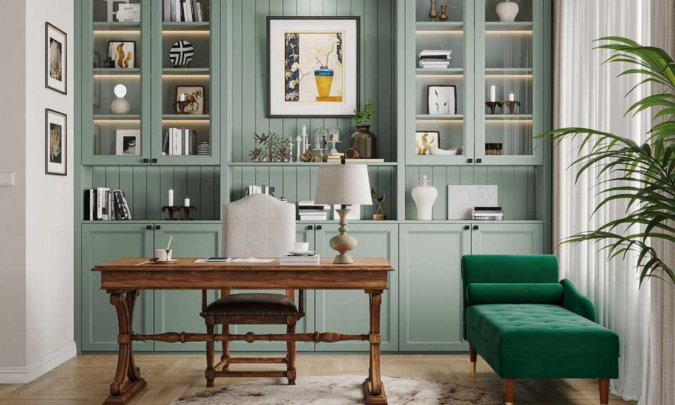 Vesgantti 59" Velvet Chaise Lounge