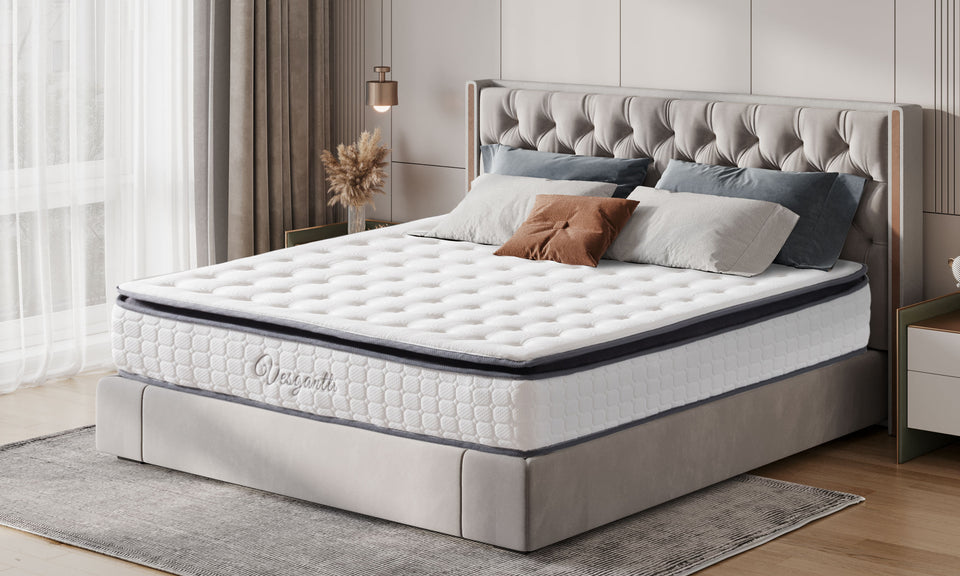 Vesgantti Nova Future Hybrid Mattress-10 Inch Pillow Top Mattress