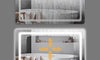 Dripex LED Light Vanity Bathroom Mirror Anti-Fog 3 Dimmable Colors
