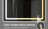 Dripex LED Light Vanity Bathroom Mirror Anti-Fog 3 Dimmable Colors