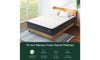 Koorlian Hybrid Mattress in a Box 3 Layer Premium Foam with Pocket Springs